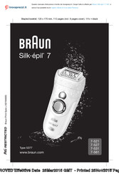 Braun Silk epil 7-561 Bedienungsanleitung