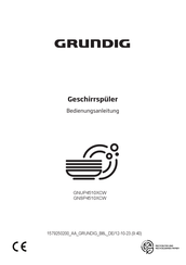 Grundig GNSP4510XCW Bedienungsanleitung