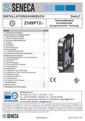 Seneca Z Serie Installationshandbuch