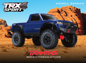 Traxxas TRX4-SPORT Bedienungsanleitung