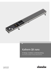 Kampmann Katherm QK nano Montage-, Installations- Und Betriebsanleitung