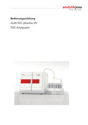 Endress+Hauser analytikjena multi N/C pharma UV Bedienungsanleitung