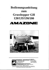 Amazone Grasshopper GH 150 Bedienungsanleitung