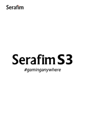Serafim S3 Schnellstartanleitung