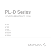 Deepcool PL800D WH Bedienungsanleitung