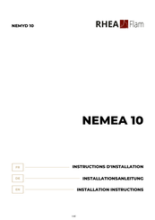 RHÉA-FLAM NEMYD 10 Installationsanleitung