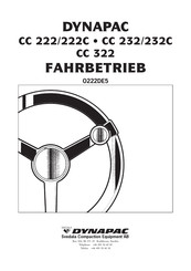Dynapac CC 232 Fahrbetrieb