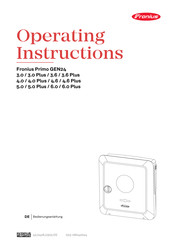 Fronius Primo GEN24 3.0 Plus Bedienungsanleitung