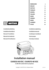 Vetus EAIR050 48 VDC Installationshandbuch
