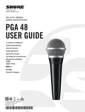 Shure PGA48-QTR Bedienungsanleitung