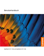 Lenovo IdeaPad 5 15ITL05 Benutzerhandbuch