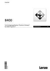 Lenze Inverter Drives 8400 protec StateLine Softwarehandbuch