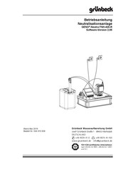 Grunbeck GENO-Neutra FNH-420-R Betriebsanleitung