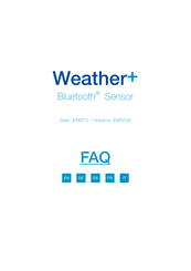Oregon Scientific Weather+ Basic Faq