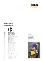 REMS Cobra 22 Betriebsanleitung