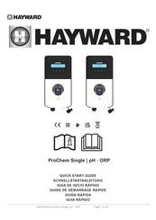 Hayward ProChem Single Schnellstartanleitung