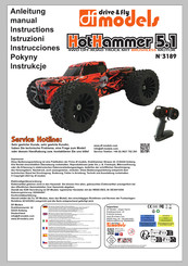 DF-models HotHammer 5.1 4WD OFF-ROAD TRUCK MIT BRUSHLESS MOTOR Anleitung