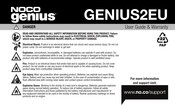 NOCO Genius GENIUS2EU Benutzerhinweise Und Garantie