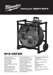 Milwaukee M18 HSFSM-0 Originalbetriebsanleitung
