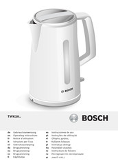 Bosch TWK3A017 Gebrauchsanweisung