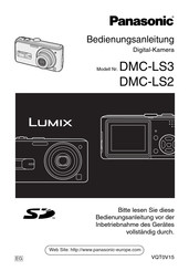 Panasonic Lumix DMC-LS2 Bedienungsanleitung