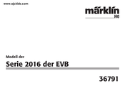 Märklin 36791 Bedienungsanleitung