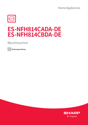 Sharp ES-NFH814CBDA-DE Bedienungsanleitung