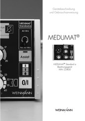 Weinmann MEDUMAT Standard Gerätebeschreibung Und Gebrauchsanweisung