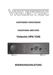 Violectric HPA V340 Bedienungsanleitung