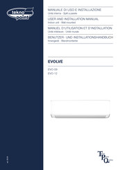 Tekno Point EVOLVE EVO-12 Benutzer- Und Installationshandbuch