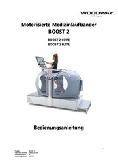 Woodway BOOST 2 ELITE Bedienungsanleitung