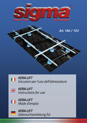 Sigma KERA-LIFT 1D3 Gebrauchsanleitung