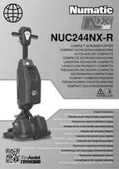 Numatic NX300 NUC244NX-R Bedienungsanleitung