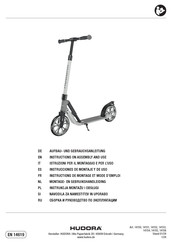 Hudora 14154 Aufbau- Und Gebrauchsanleitung