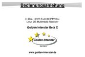 golden interstar Beta X Bedienungsanleitung