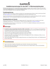Garmin GHP-10 Installationsanweisungen