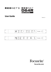 Focusrite REDNET 6 Benutzerhandbuch