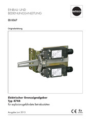 Samson 4744 Einbau- Und Bedienungsanleitung
