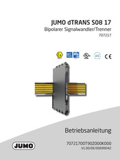 JUMO dTRANS S08 17 Betriebsanleitung