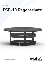 Exodraft ESP-10 Bedienungsanleitung