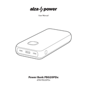 AlzaPower PBG20PD Serie Bedienungsanleitung