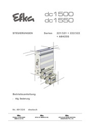 Efka dc1550 Betriebsanleitung