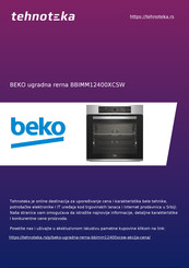 Beko BBIMM12400XCSW Installationsanleitung