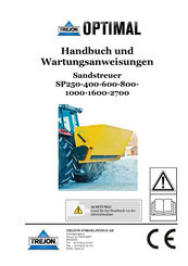 Trejon OPTIMAL SP600 Handbuch Und Wartungsanweisungen