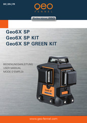geo-FENNEL Selection PRO Geo6X SP Bedienungsanleitung