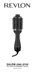 REVLON SALON One-Step Gebrauchs- Und Pflegeanleitung