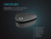 cecotec TOTALPURE 1050 OZONE PORTABLE Bedienungsanleitung