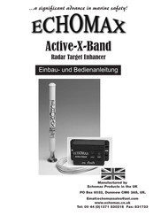 Echomax Active-X-Band Ausführliche Einbau- Und Bedienanleitung