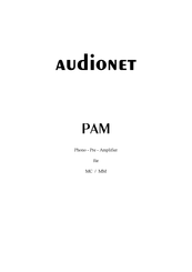 Audionet PAM Bedienungsanleitung