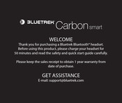BlueTrek Carbon smart Bedienungsanleitung